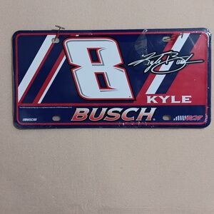 NASCAR Kyle Busch License Plate